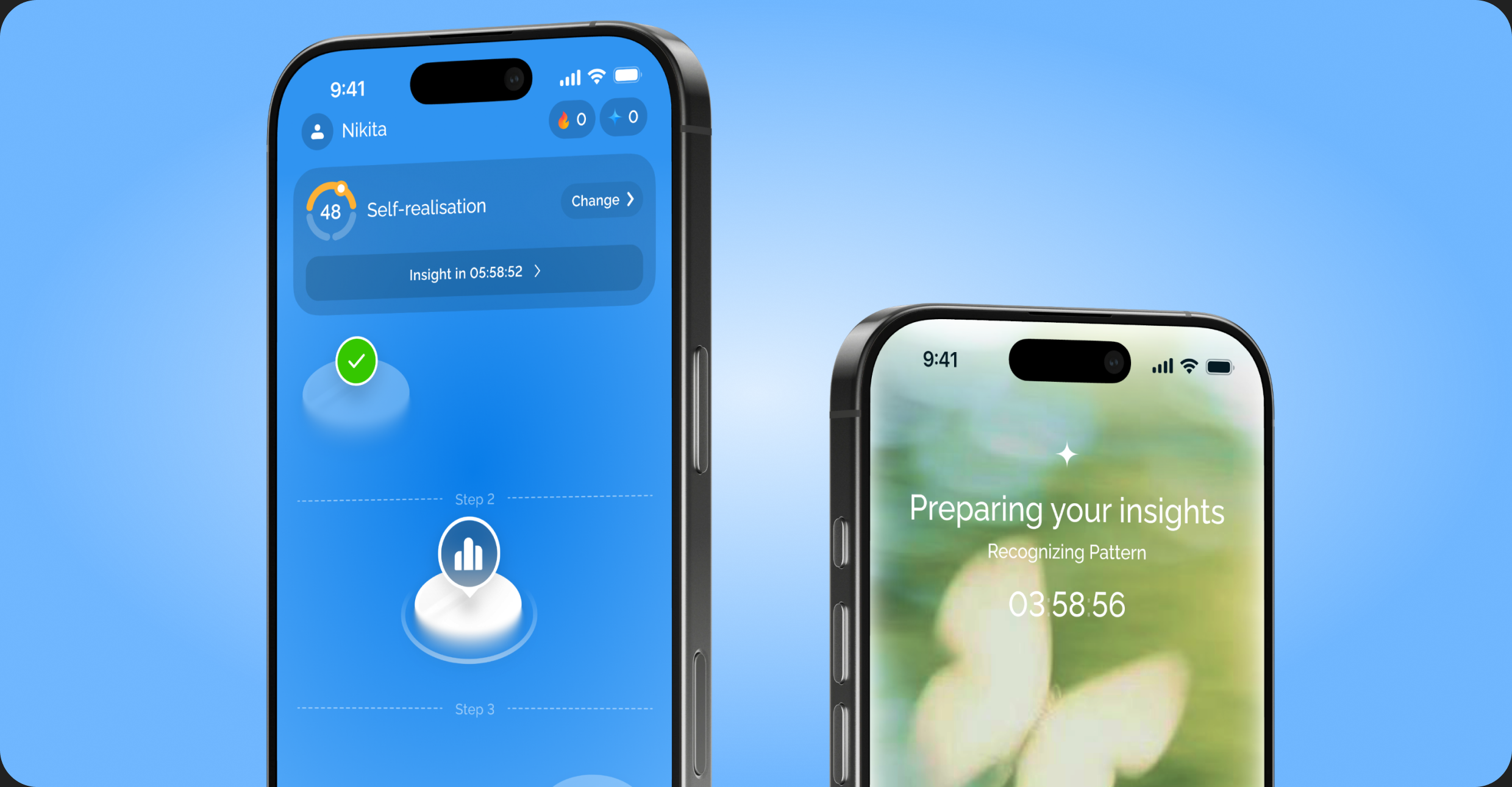 Dzeny app hero screens